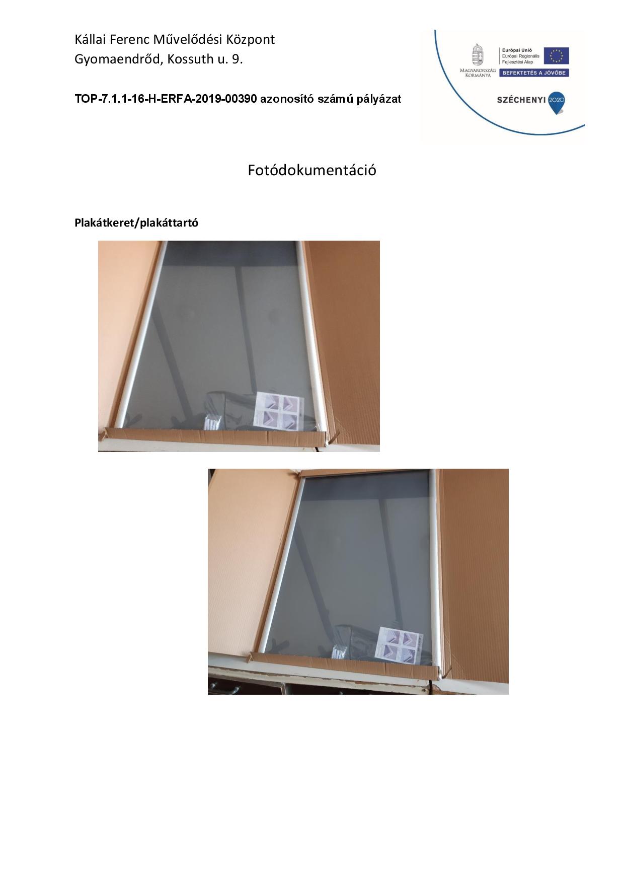 TOP-7.1.1-16-H-ERFA-2019-00390 - Kézműves sajtkészítés szakmai programhoz kapcsolódó infrastruktúra fejlesztése