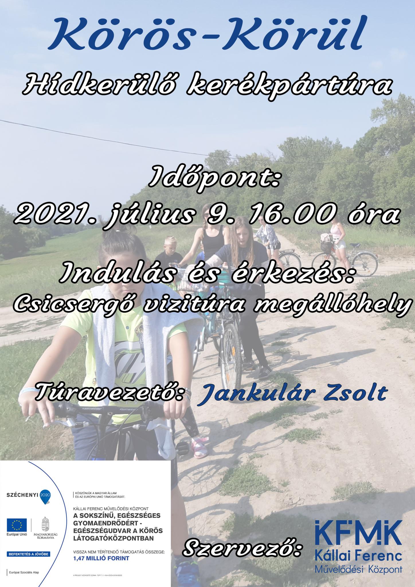 TOP-7.1.1-16-H-ESZA-2019--00222-A Sokszínű, Egészséges Gyomaendrődért - Egészségudvar a Körös Látogatóközpontban 