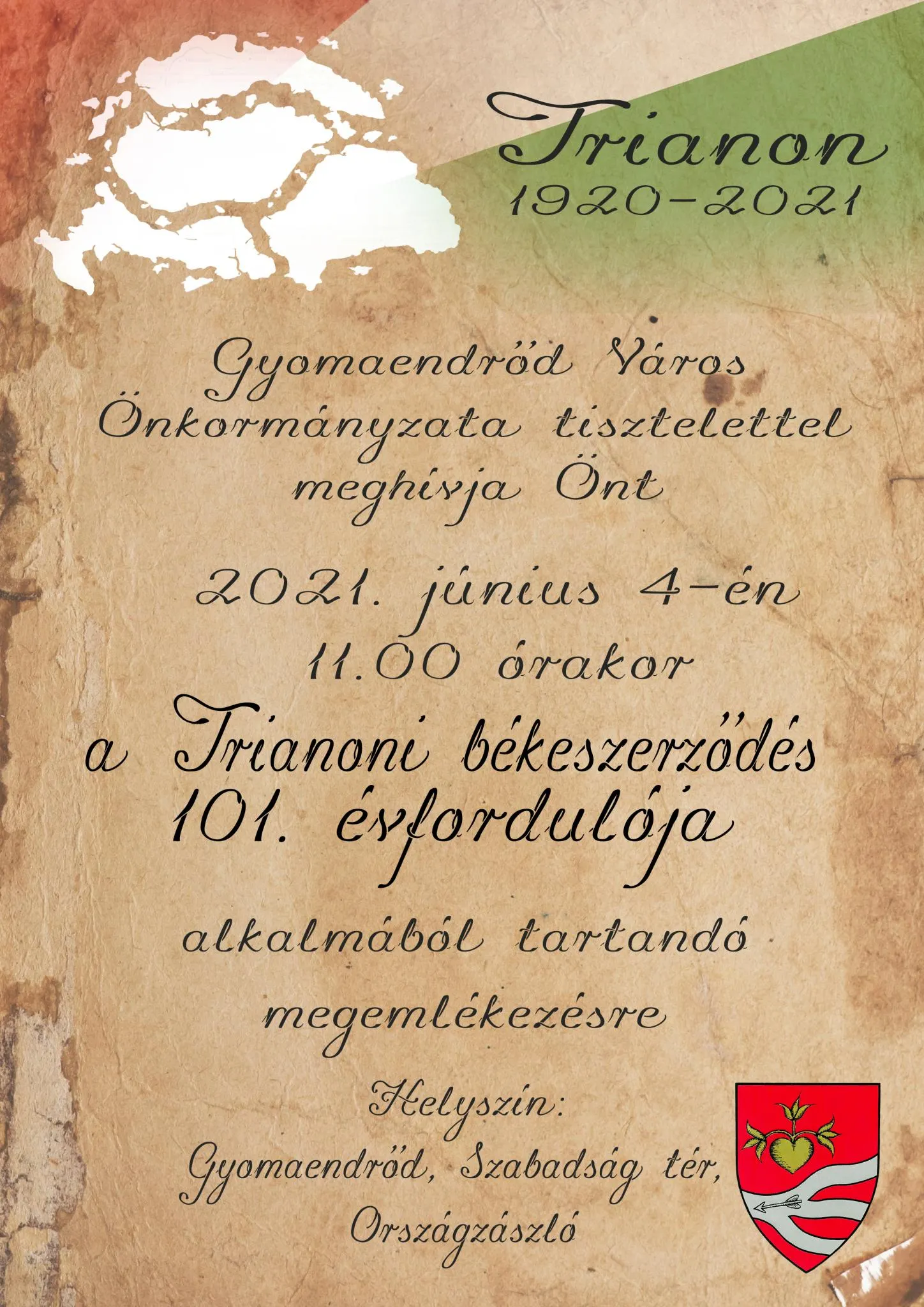 Trianoni békeszerződés 101. évfordulója