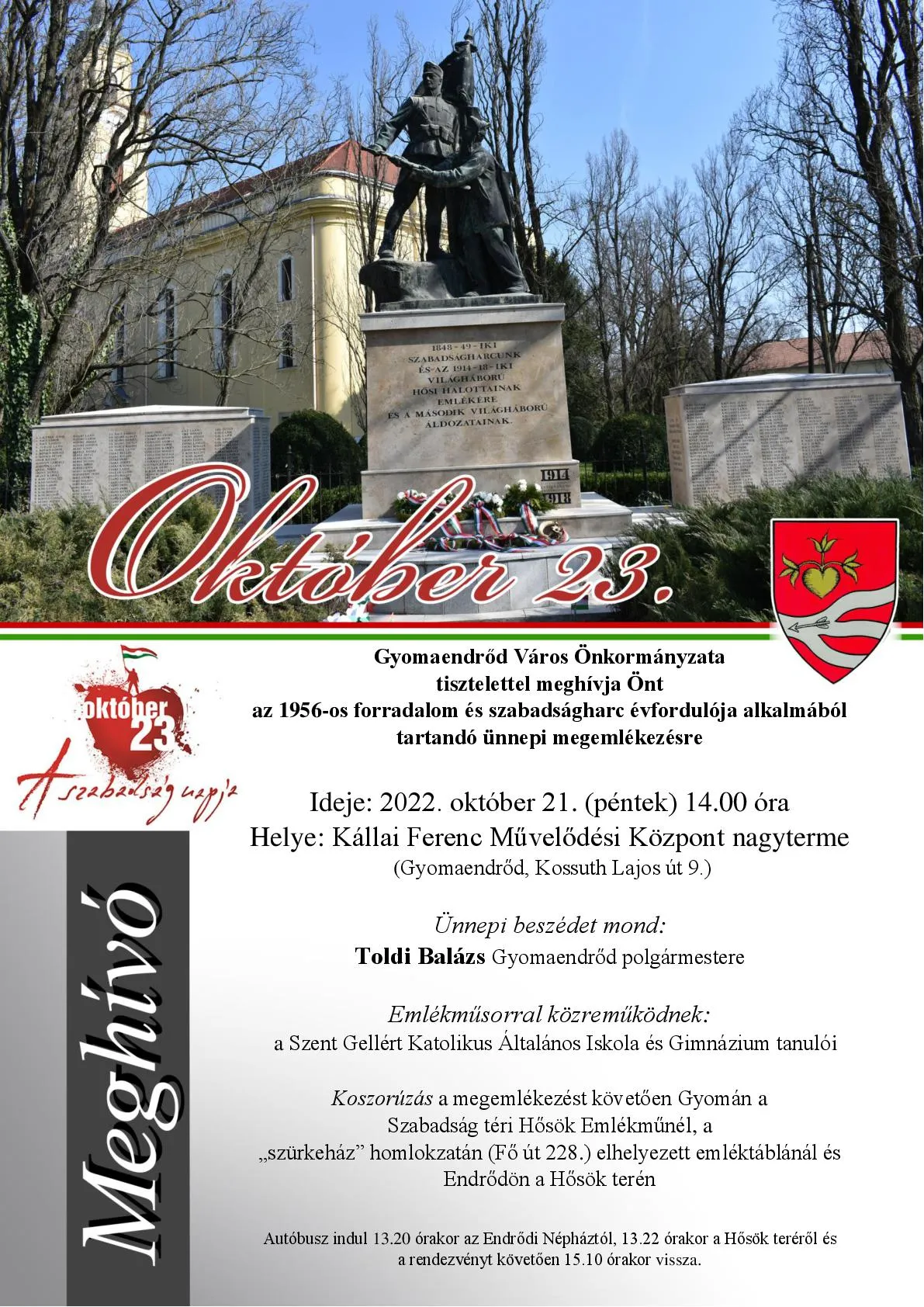 Nemzeti Ünnep - Október 23