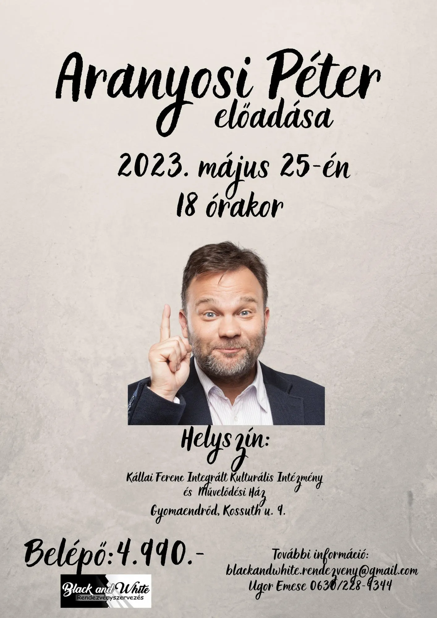 Aranyosi Péter előadása