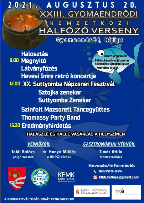 XXIII. Gyomaendrődi Nemzetközi Halfőző Verseny