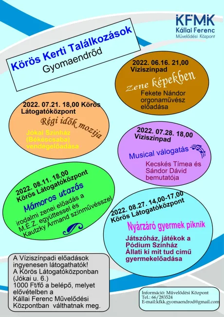 Körös Kerti Találkozások